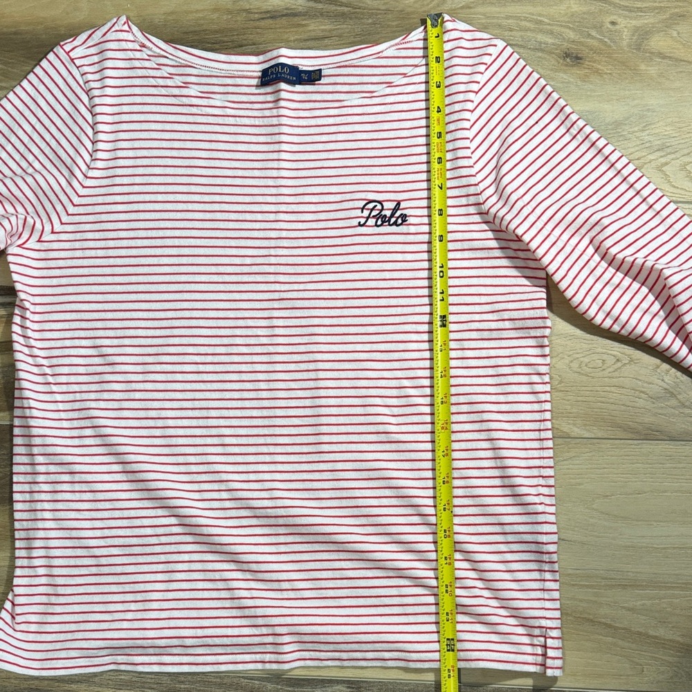 Polo Ralph Lauren Women’s XL Quarter Sleeve Shirt – Gently Used, Classic Fit - Picture 7 of 8